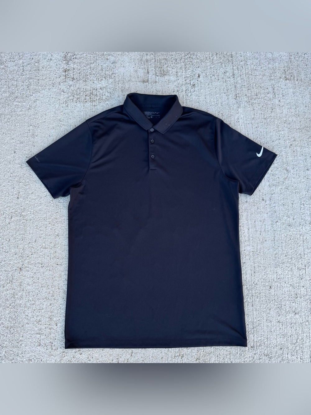 Nike Golf Standard Fit RBC Polo Men's Black Size Large